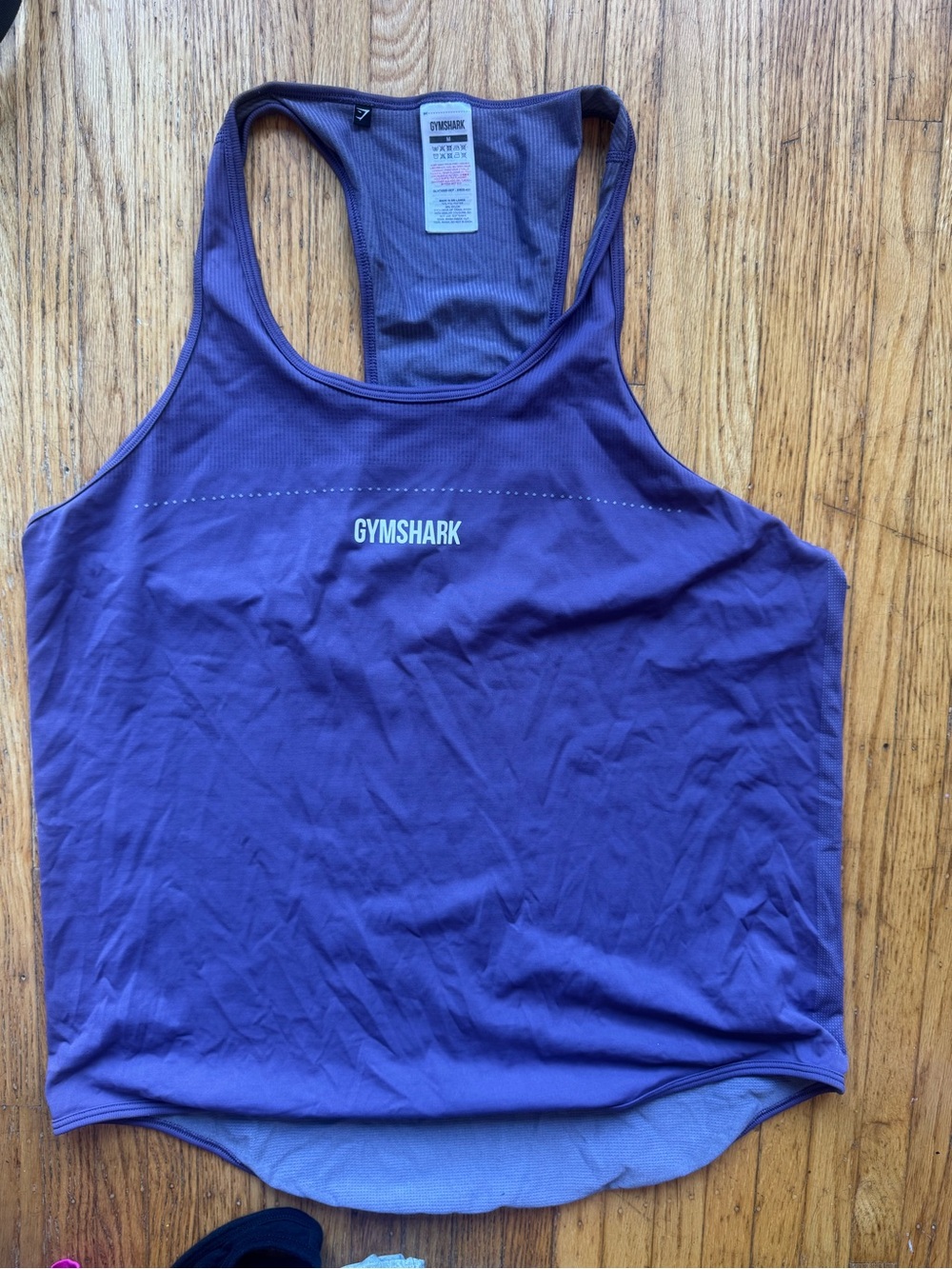 GYMSHARK muscle racer tank